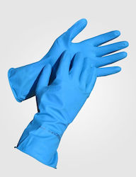 Oven Gloves Plastic Blue 1pcs