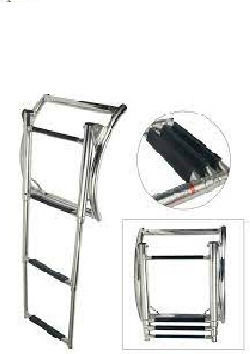 4 Steps Folding Boat Ladder