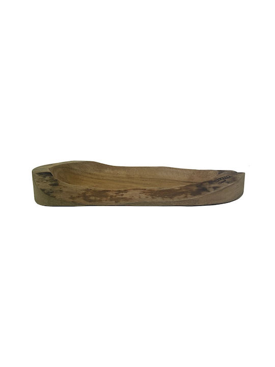 Nakaro Wood Πλατώ Σερβιρίσματος Ξύλινο 50x21εκ.