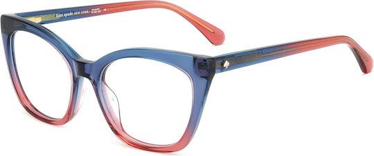 Glasses Kate Spade Women Lelia-8ruf217 Lens Bridge Temple 52 17 140 Mm