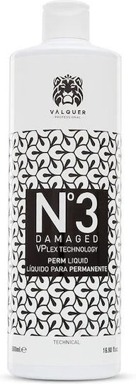 Valquer Liquid For Perm No. 3 Damaged Hair Hair Lotion 500ml