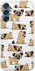 Cute Pugs Samsung Galaxy M15 5g Clear TPU Transparent Silicone