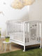 Pali Babybett Weiß für Matratze 64x126cm