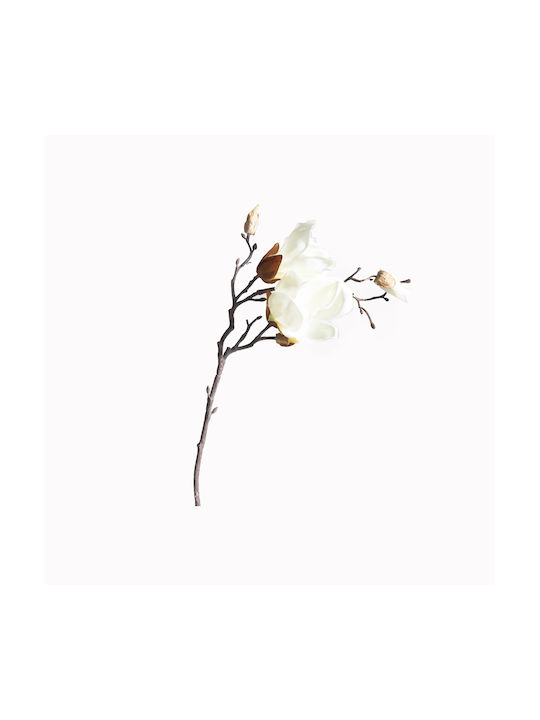 Künstlicher Magnolienzweig Staubblatt Weiß 50 cm 2280-7 Supergreens 2280-7 Weiß