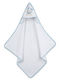Sunshine Baby-Badetuch mit Kapuze Balloon 05 Blau 75x75cm