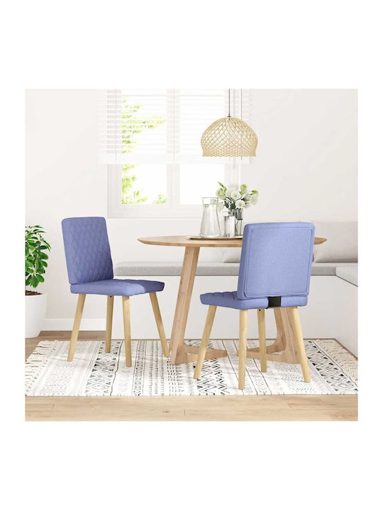 Stühle Speisesaal Blue 2Stück 45x54x86cm