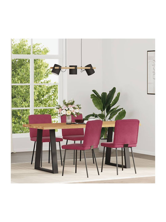 Stühle Speisesaal Bordeaux 4Stück 45x54x83cm