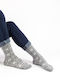 Damen Freizeitsocken Blume III Baumwolle Pamela 18860 Dunkelgrau