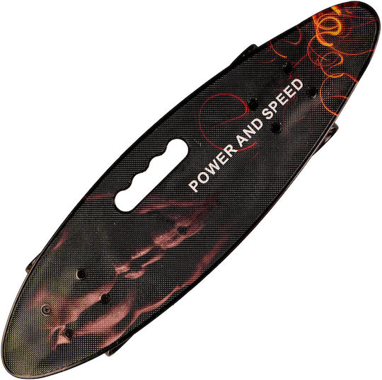 Action One Komplettes Penny Board Power & Speed 60 x 17 cm Tragbar