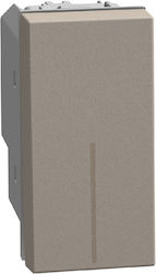 Intermediate Switch 10A 1-Gang Stone Light Now