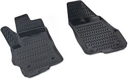 Front Mats 2pcs for Citroen Berlingo Ford Edge Black Front Mats 2pcs for Citroen Berlingo Ford Edge Black