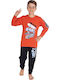 Tarik Kids' Pajamas Winter Orange
