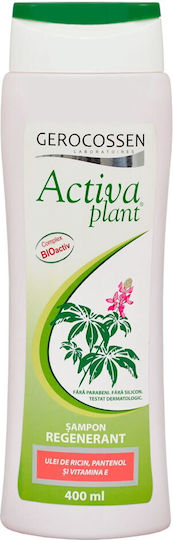Gerocossen Activa Plant Sampon de par Netezirii & Strălucire pentru încrețit Păr 400ml