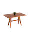 Masă Pentru Spații Exterioare Mici Din Teak Leo Teak 80x38cm