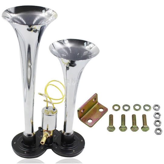 Claxon 2 Horn Idealstore 24V Luft Einfach zu Installieren Lauter Klang Ergonomisches Design Neue Generation