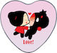 Handmade Metal Alloy Heart Box Pucca Love No17 Valentine's Day 15x14x4.5cm