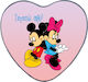 Handmade Metal Alloy Heart Box Minnie Mickey I Love You Very Much No15 Valentine's Day 15x14x4.5cm