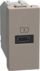 USB C Заряден Контакт 15W 1 Елемент Камък Светлина Сега