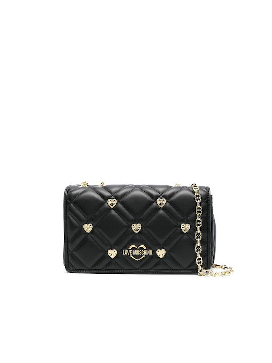 Moschino Damen Tasche Schulter Schwarz