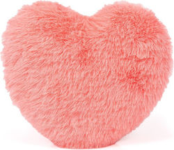 Valentinstag Rosa Plüschherz 34cm 21737