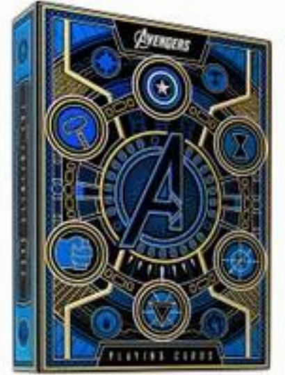 Avengers Infinity Saga Playing Cards Blue Version