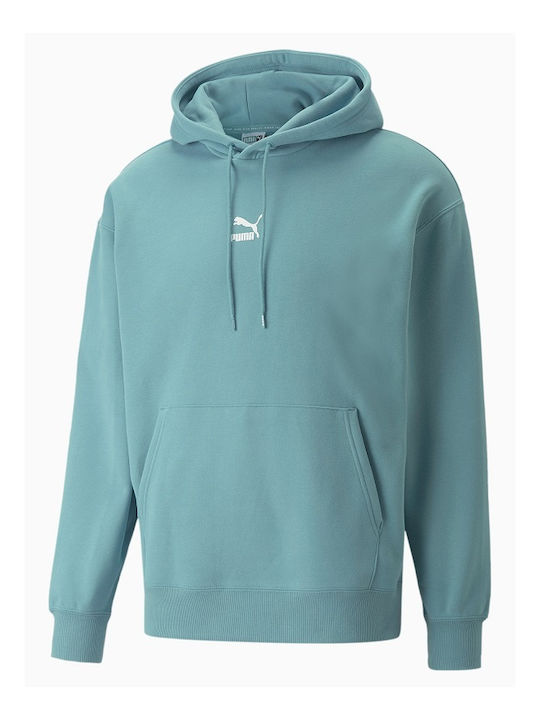 Classics Sweatshirt mit Kapuze Türkis
