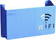 Wandschrankhalter WLAN-Schalter Router Blau