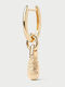 P D Paola Single Earring Gold Plated