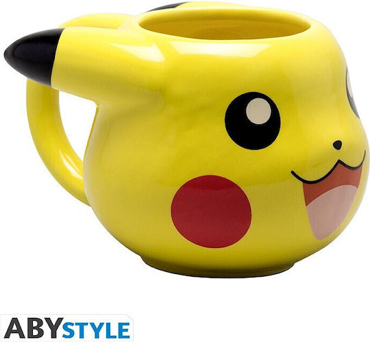 Cana 3D Abystyle Pokemon Pikachu 500ml Abymuga474