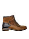 Leather Tabac Brown Men's Boots Anatomical