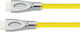 Python HDMI 2.0 Premium High Speed 4K 60Hz HDR Cable HDMI Male - HDMI Male 0.5m Yellow