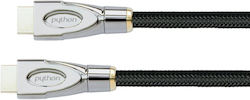 Python GC-M0016 HDMI 2.0 HDMI male - HDMI male 1.5m Μαύρο Python GC-M0016 HDMI 2.0 HDMI male - HDMI male 1.5m Μαύρο