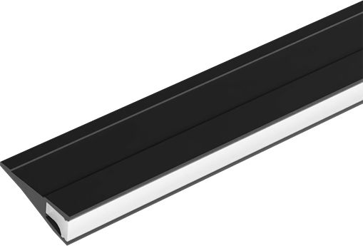 Profil Raft Elmark El-92cr Bandă LED 2,5m Negru