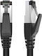 KabelDirekt Optisches Faser Kabel 1m Schwarz