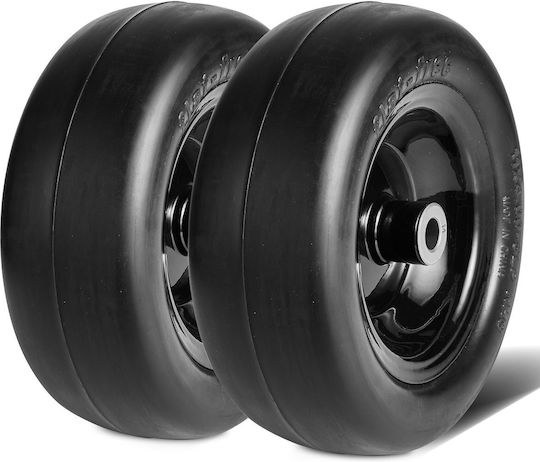 Ελαστικά Vevor Lan Mower Tires Rim 11x4-7" Tubeless Tractor Tires 2-pack Tire Wheel Assemby Flat-free Tire Pu 3 4" Centered Hub 3/4" Bushing Size 20 Pcs Adapters Riding Mowers Lawn Tractors