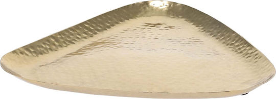 JK Home Decoration Поднос за сервиране в Златист Цвят 21.5x20.5см 400350 1бр