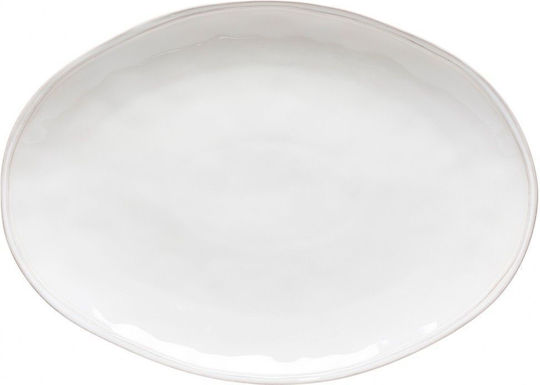 Costa Nova Servierplatte Oval aus Porzellan Weiß 56.5x40.5cm 1Stück
