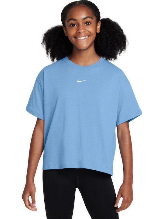 Nike Παιδικό T-shirt Blue Sportswear