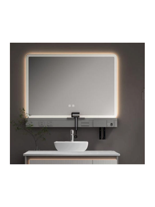 Martin Bathroom Mirror Led Gray