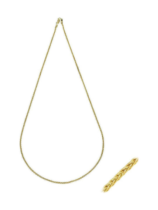 Senzio Belibasakis Gold Chain Neck 14K Length 40cm