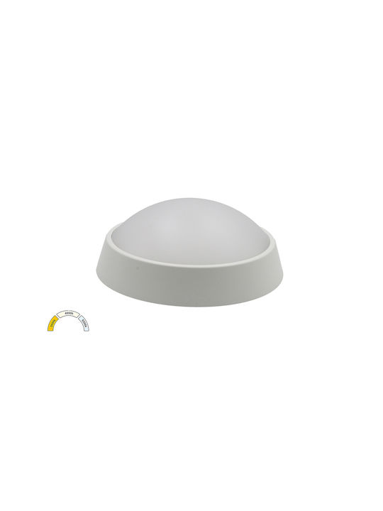 Adeleq Deckenleuchte für den Außenbereich mit integriertem LED in Weiß Farbe 21-1801508