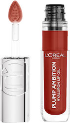 L'Oreal Paris Paradise Plump Ambition Lip Gloss 485 Wine O'clock 5ml