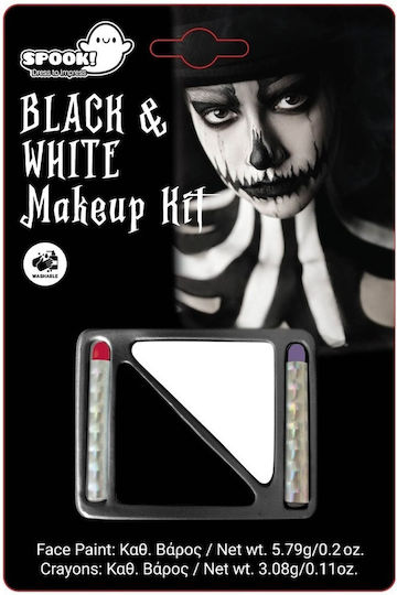 Make-up-Set Weiß-Schwarz 5,79g & Stifte 3,08g 4347
