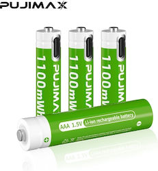Pujimax AAA 1100mAh 1.5V 2бр Pujimax AAA 1100mAh 1.5V 2бр