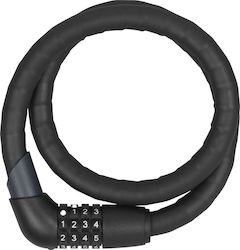 Abus Steel-o-flextresor 1360 Κλειδαριά Ποδηλάτου Συρματόσκοινο Συνδυασμό 85cm