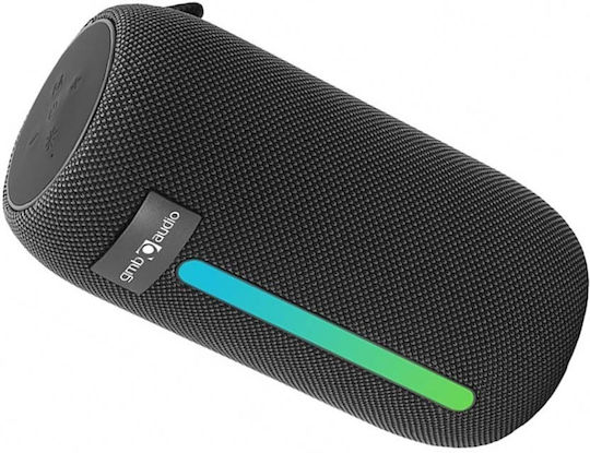 Gembird Ηχείο Bluetooth 5W με Ραδιόφωνο και Διάρκεια Μπαταρίας έως 4 ώρες Μαύρο SPK-BT-LED-07