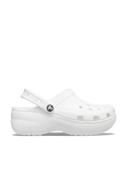 Crocs Classic Platform Clog Women's Clogs White