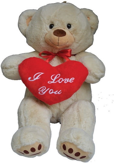 Mohicans Black Line Plush Bear Beige 110 cm