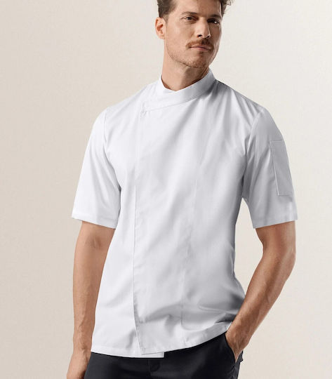 Le Nouveau Chef Μπλούζα Σεφ Λευκή με Κοντό Μανίκι