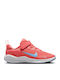 Revolution 7 Psv Kids Sports Shoes Running with Hoop & Loop Closure Orange